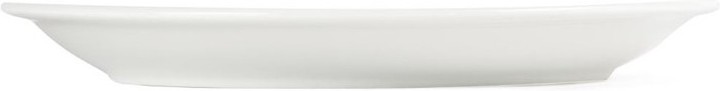  Olympia Whiteware Narrow Rimmed Plates 250mm (Pack of 12) 