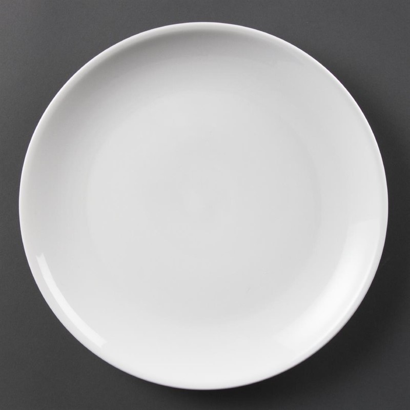  Olympia Whiteware Coupe Plates 280mm (Pack of 6) 