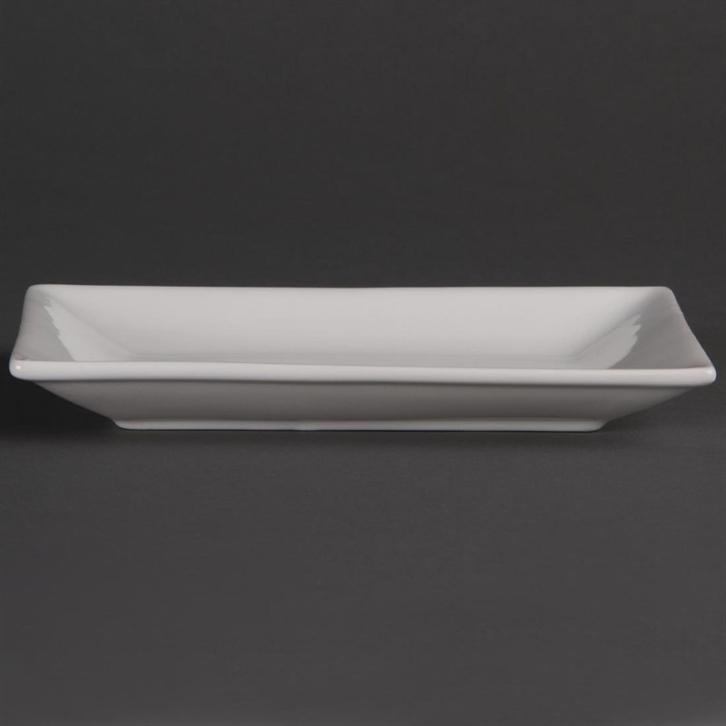  Olympia Serving Rectangular Platters 200x 130mm (Pack of 6) 