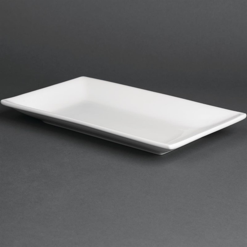  Olympia Serving Rectangular Platters 250x 150mm (Pack of 4) 