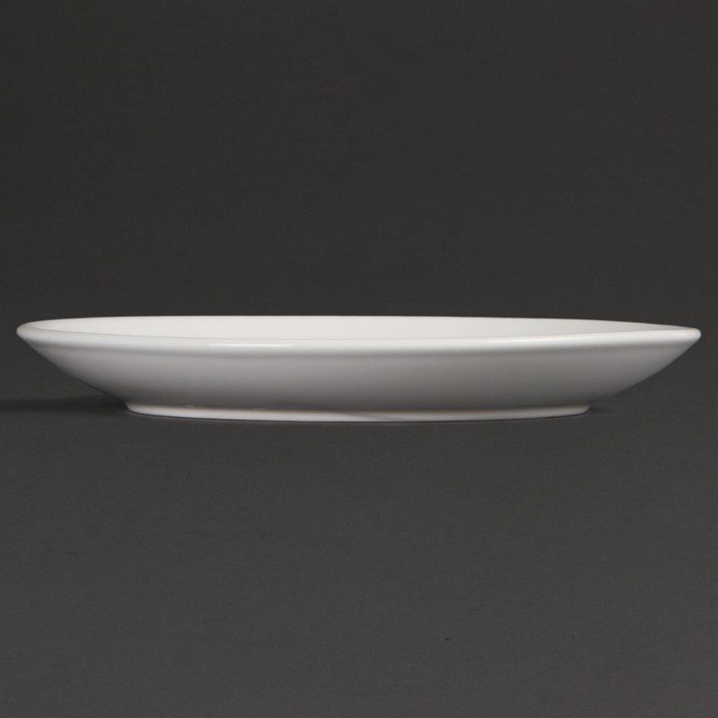  Olympia Whiteware Coupe Plates 200mm (Pack of 12) 