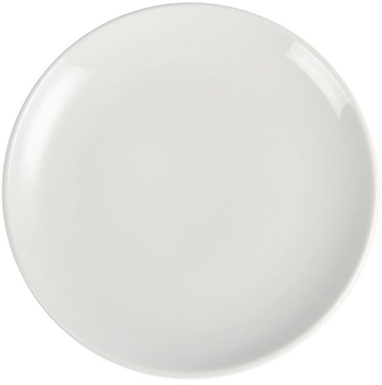  Olympia Whiteware Coupe Plates 230mm (Pack of 12) 