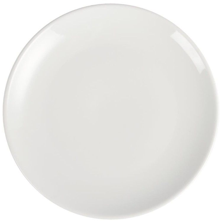  Olympia Whiteware Coupe Plates 250mm (Pack of 12) 