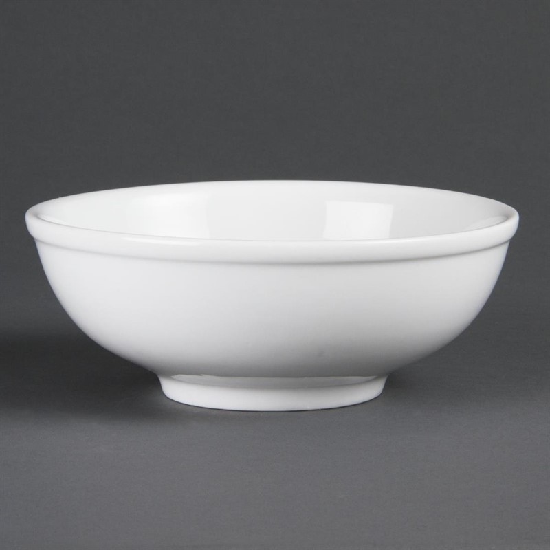  Olympia Whiteware Noodle Bowls 190mm (Pack of 6) 