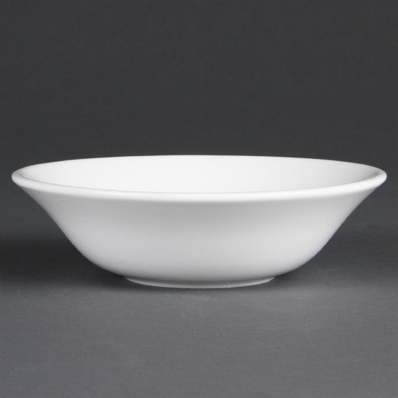  Olympia Whiteware Oatmeal Bowls 150mm 300ml (Pack of 12) 