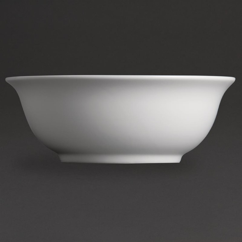  Olympia Whiteware Salad Bowls 235mm (Pack of 6) 