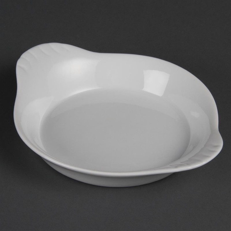  Olympia Whiteware Round Eared Dishes 192x 151mm (Pack of 6) 