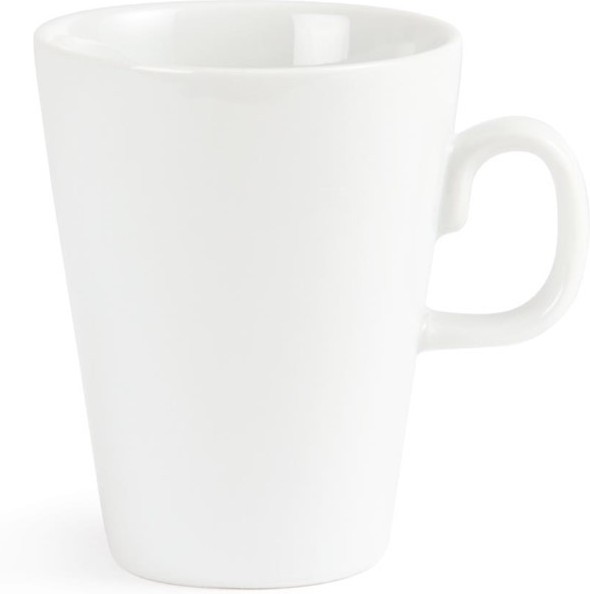  Olympia Whiteware Latte Mugs 310ml 11oz (Pack of 12) 