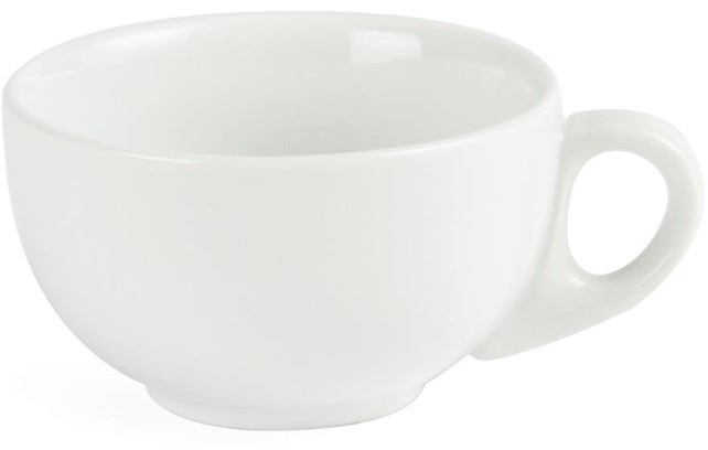  Olympia Whiteware Cappuccino Cups 284ml 10oz (Pack of 12) 