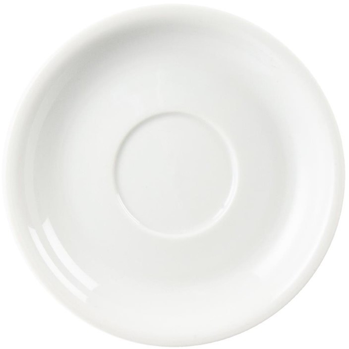  Olympia Whiteware Cappuccino Saucers 160mm (Pack of 12) 