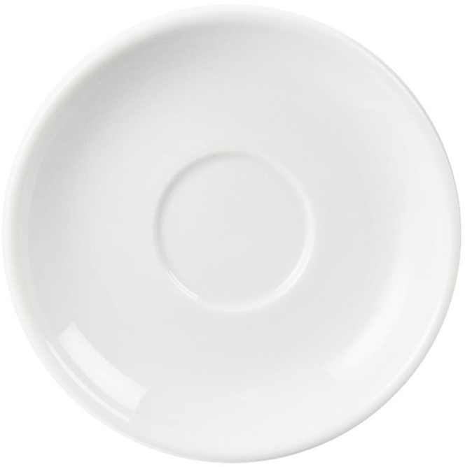  Olympia Whiteware Espresso Saucers (Pack of 12) 