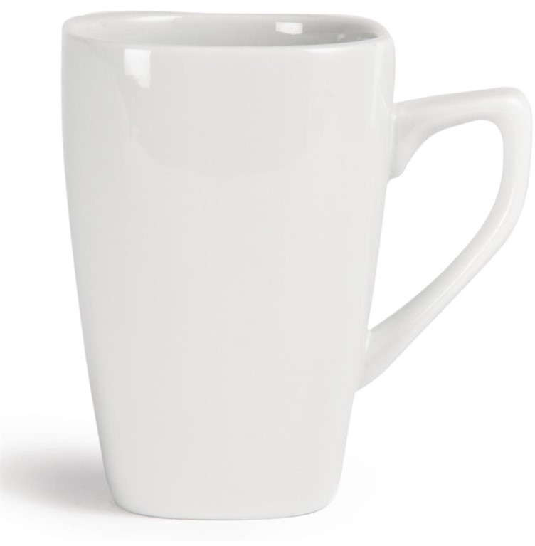  Olympia Rounded Square Mugs 284ml 10oz (Pack of 12) 