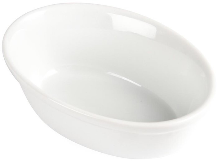  Olympia Whiteware Oval Pie Bowls 161mm (Pack of 6) 