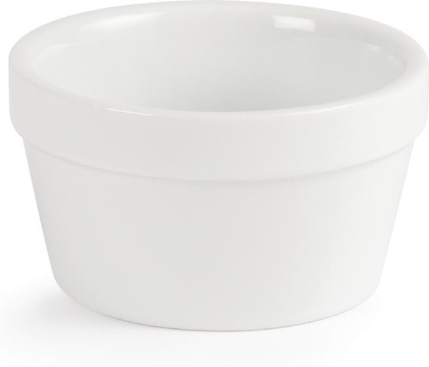  Olympia Mediterranean Ramekins White 95mm (Pack of 6) 