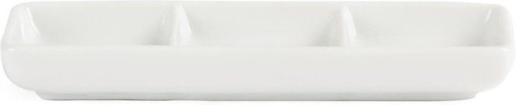  Olympia Whiteware 3 Section Dishes (Pack of 12) 