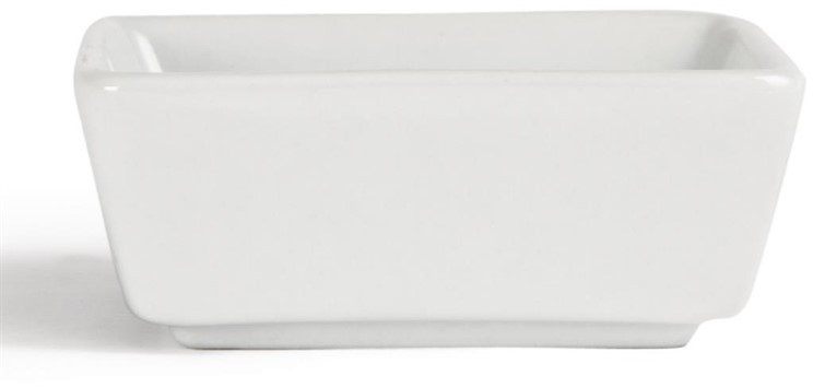  Olympia Mini Square Dishes 90ml 85mm (Pack of 12) 