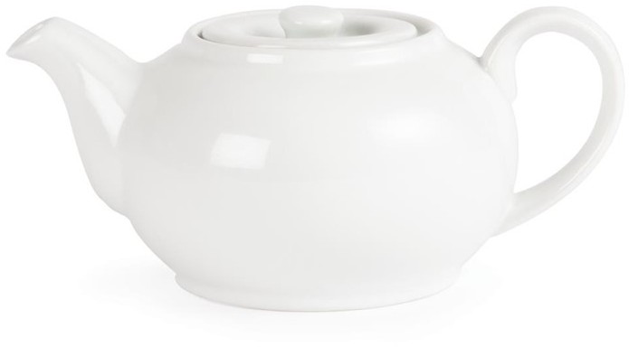  Olympia Whiteware Teapots 426ml (Pack of 4) 