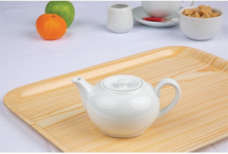  Olympia Whiteware Teapots 426ml (Pack of 4) 