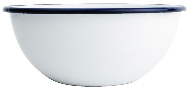  Olympia Enamel Bowls 155mm (Pack of 6) 