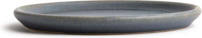  Olympia Canvas Small Rim Round Plate Blue Granite 180mm (Pack of 6) 