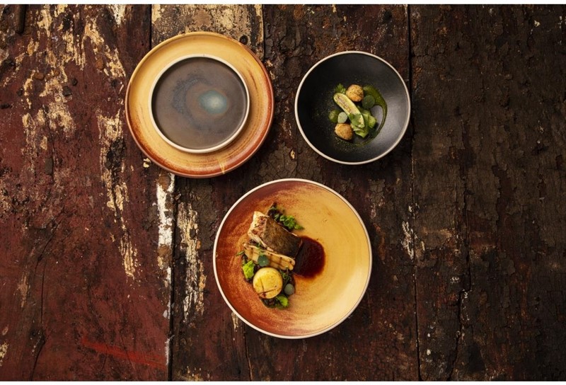 Olympia Canvas Small Rim Round Plate Sienna Rust 265mm (Pack of 6) 