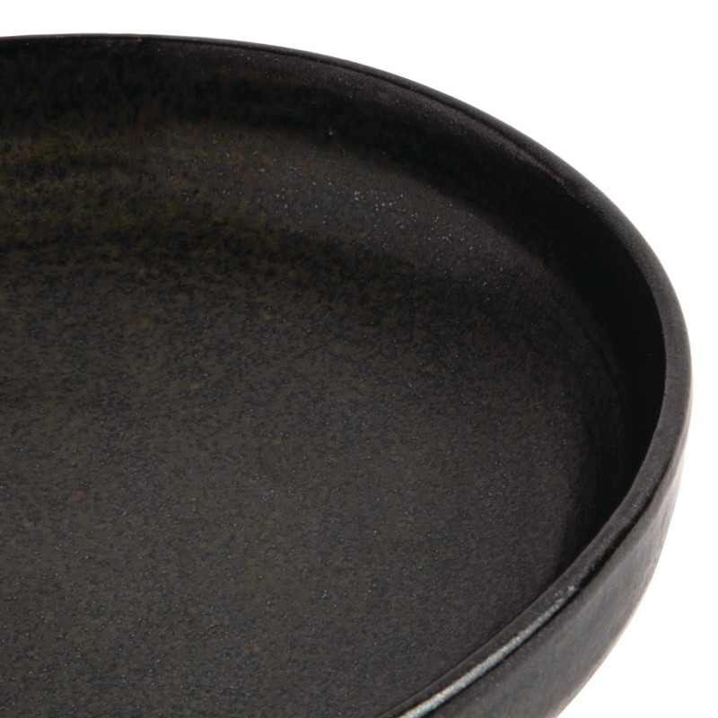  Olympia Canvas Coupe Bowl Delhi Black 230mm (Pack of 6) 