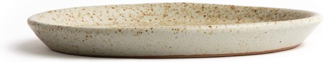  Olympia Canvas Small Rim Round Plate Wheat 180mm (Pack of 6) 