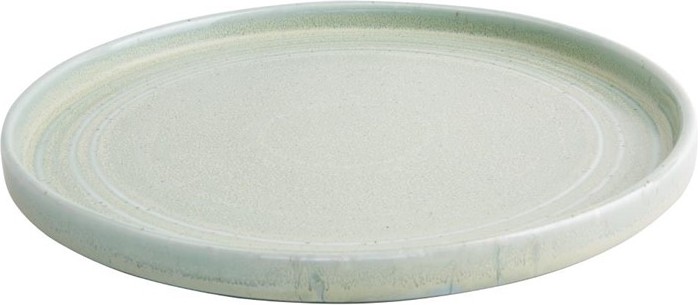  Olympia Cavolo Flat Round Plate Spring Green 270mm (Pack of 4) 