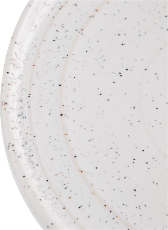  Olympia Cavolo White Speckle Flat Round Plate - 270mm (Box 4) 