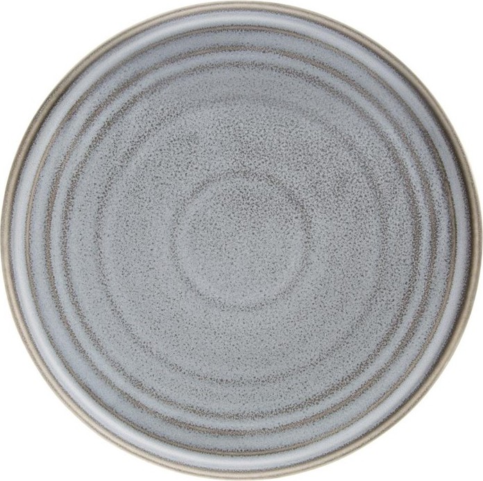  Olympia Cavolo Charcoal Dusk Flat Round Plate - 270mm (Box 4) 