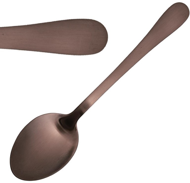  Olympia Cyprium Copper Dessert Spoon (Pack of 12) 