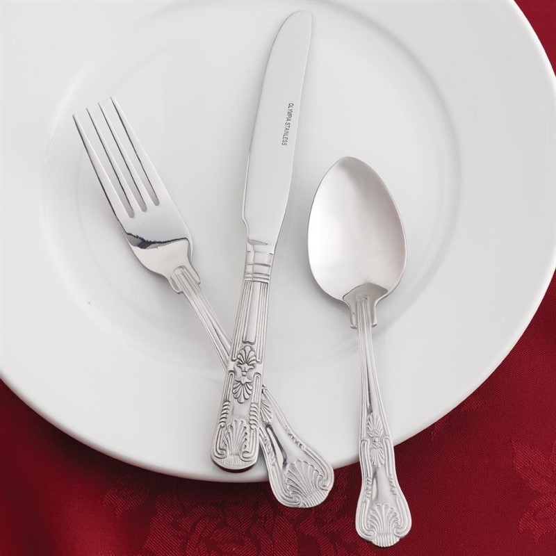  Olympia Kings Solid Handle Table Knife 