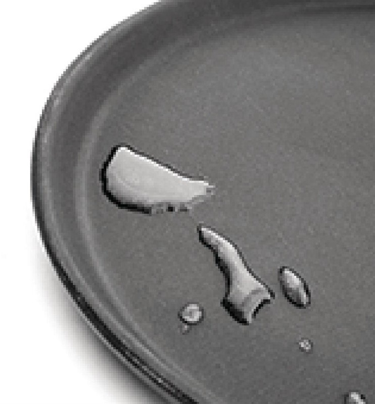  Kristallon Polypropylene Round Non-Slip Tray Black 406mm 
