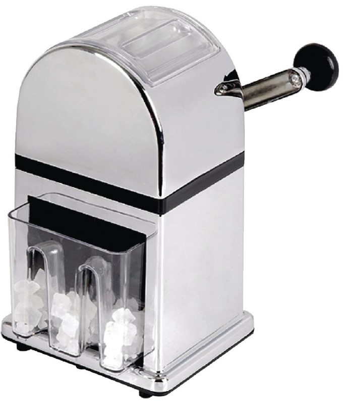  Olympia Manual Ice Crusher Chrome Effect 