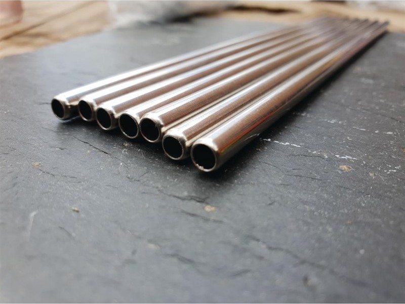  Gastronoble Stainless Steel Metal Straws 8.5" (Pack of 25) 