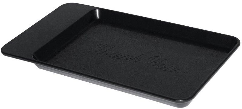  Gastronoble Black Plastic Tip Tray 