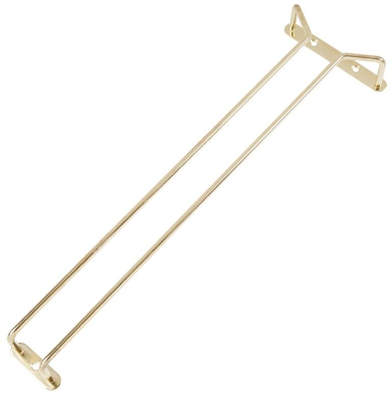  Gastronoble Brass Wine Glass Rack 406mm 