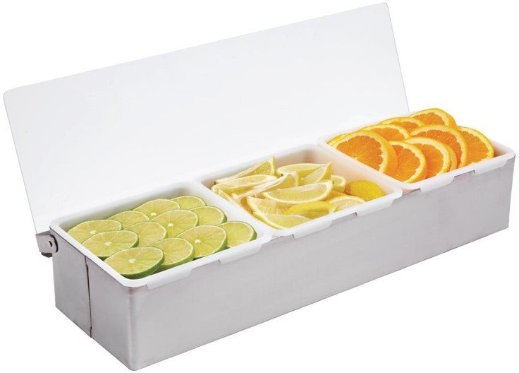  Olympia Condiment Dispenser 3 x 2 Pint 