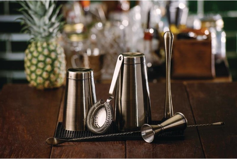  Gastronoble Mezclar Tin on Tin Boston Cocktail Shaker Stainless Steel 
