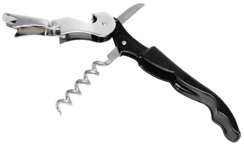  Olympia Waiter's Friend Corkscrew Black 