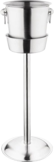  Olympia Brushed Stainless Steel Wine And Champagne Bucket Stand 