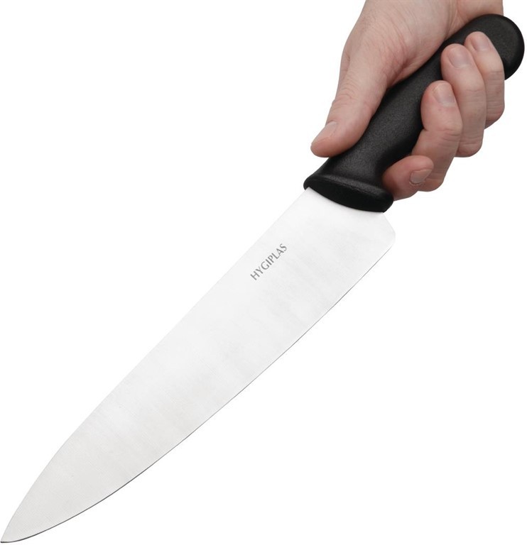  Hygiplas Chef Knife Black 25.5cm 