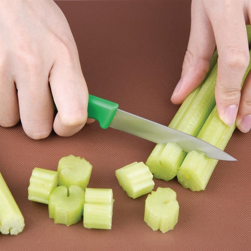  Hygiplas Paring Knife Green 7.5cm 