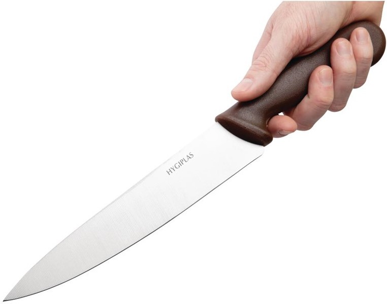  Hygiplas Chef Knife Brown 21.5cm 