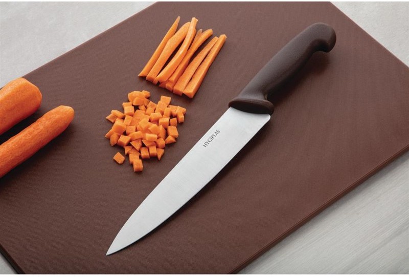  Hygiplas Chef Knife Brown 21.5cm 