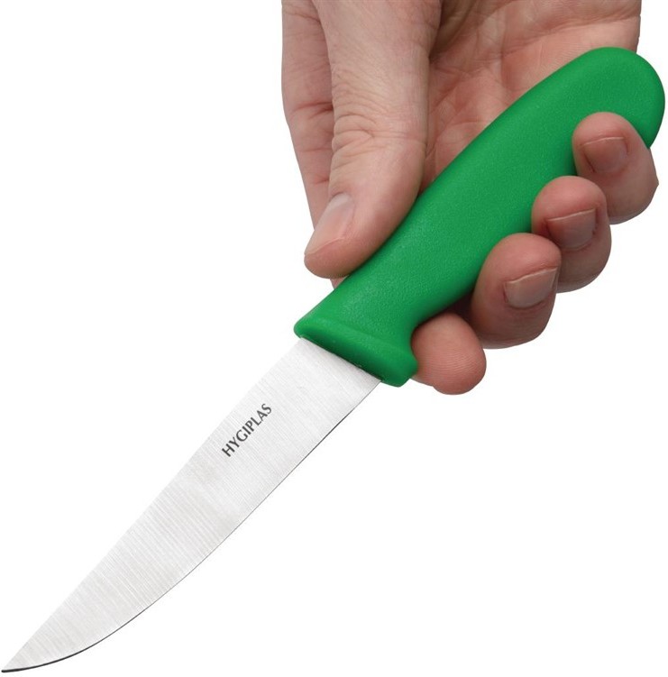  Hygiplas Vegetable Knife Green 10cm 