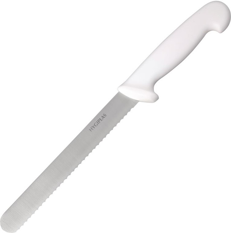  Hygiplas Bread Knife White 20.5cm 