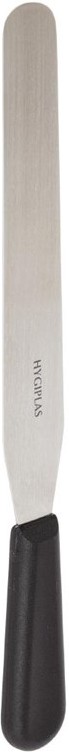  Hygiplas Straight Blade Palette Knife Black 20.5cm 