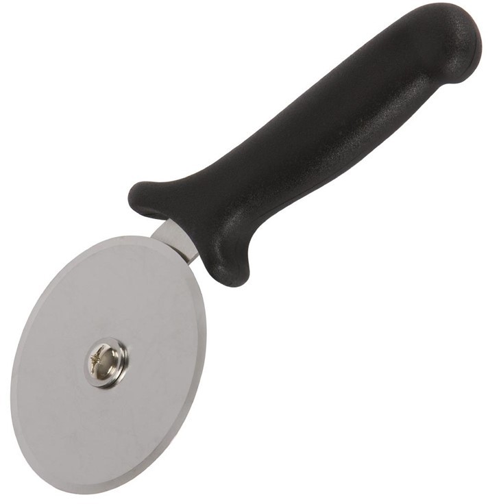  Vogue Pizza Wheel Black 4" 