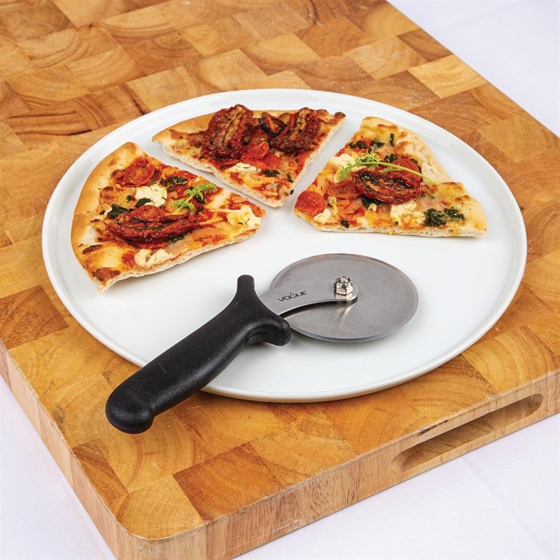  Vogue Pizza Wheel Black 4" 